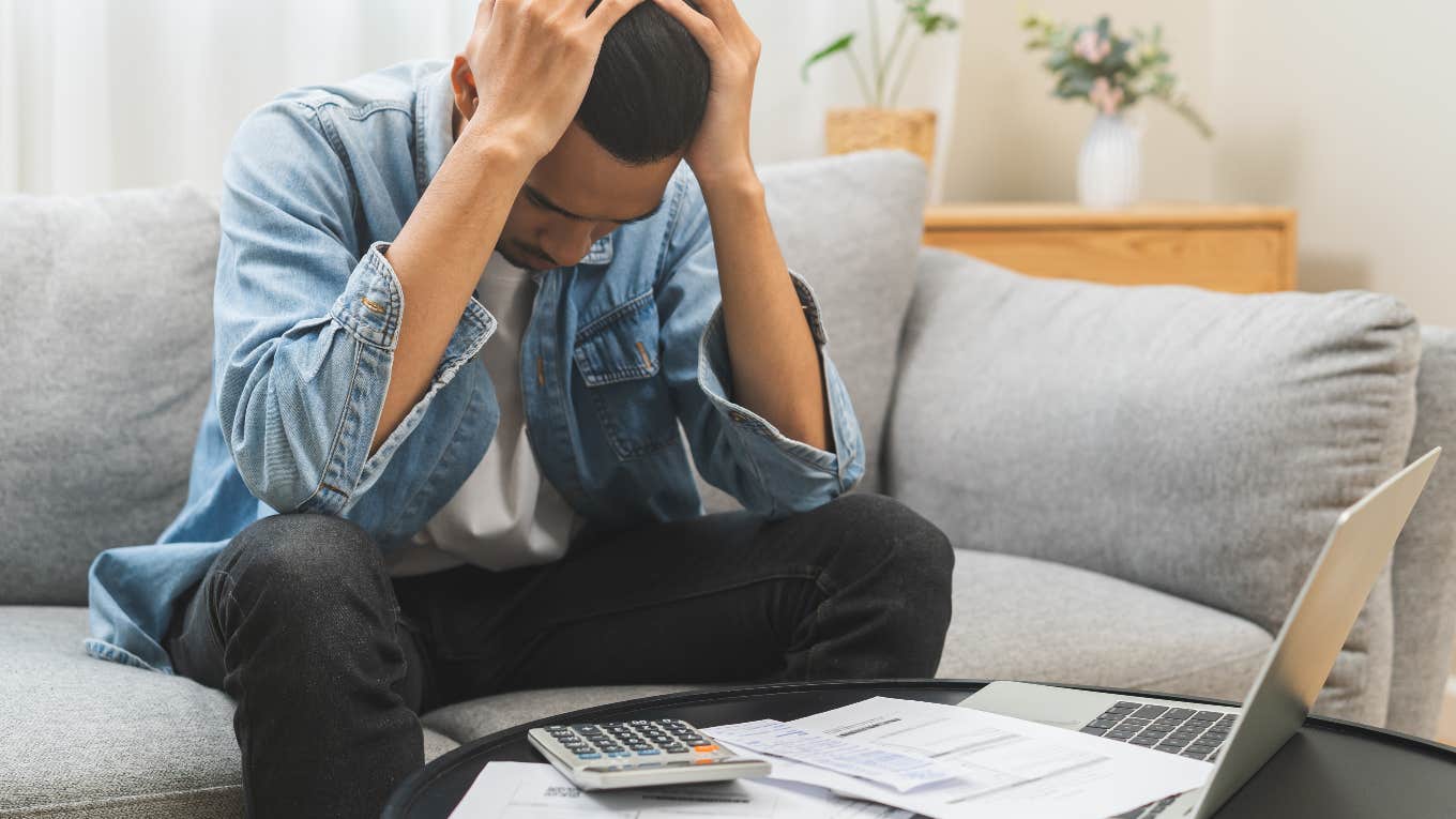 Mom Takes Son Apartment Hunting And Learns There's No Way He Can Afford To Live On His Own Young man upset about finances