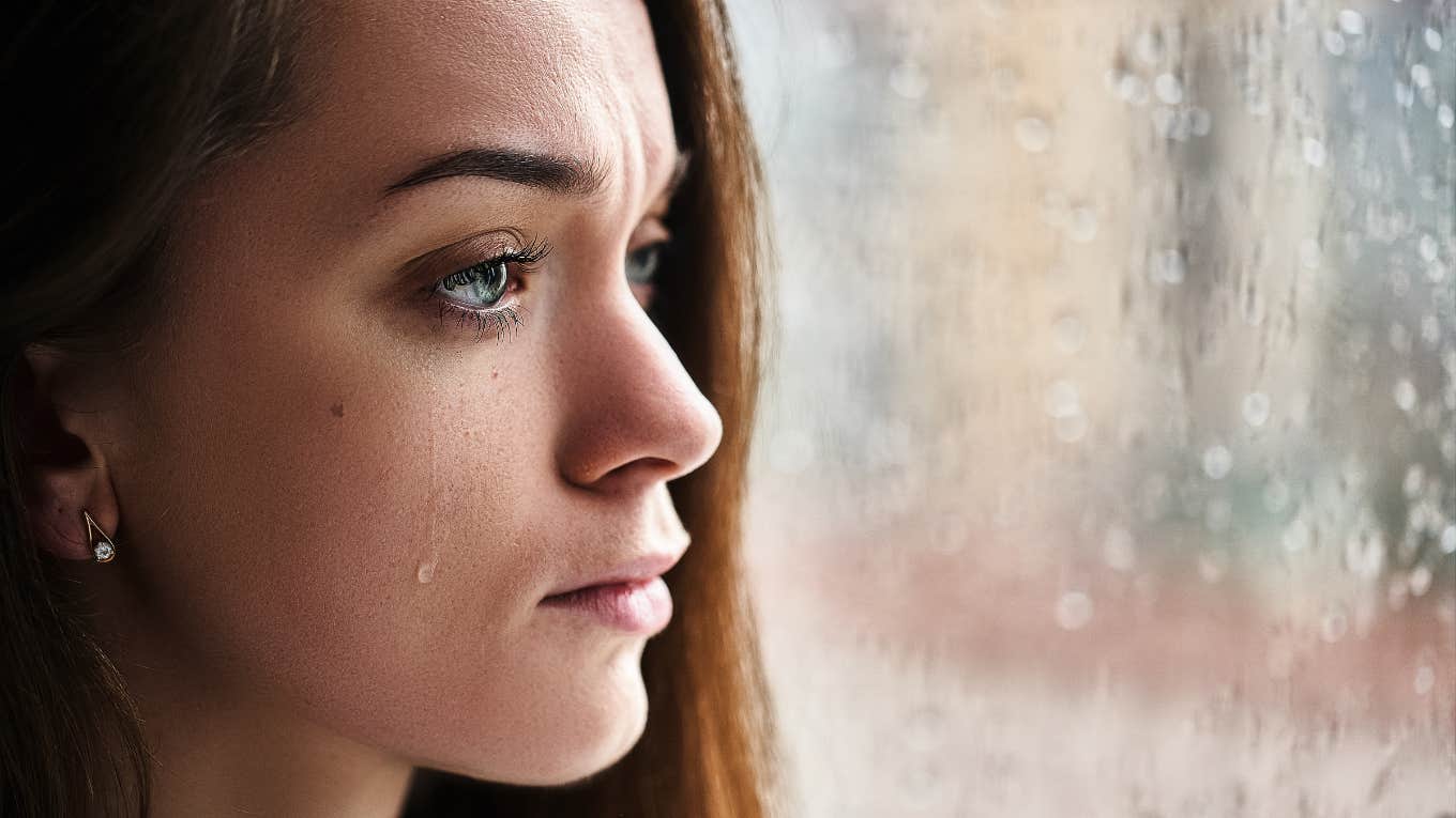 Phrases People With Serious Emotional Issues Say Often emotional upset woman crying while looking out the window
