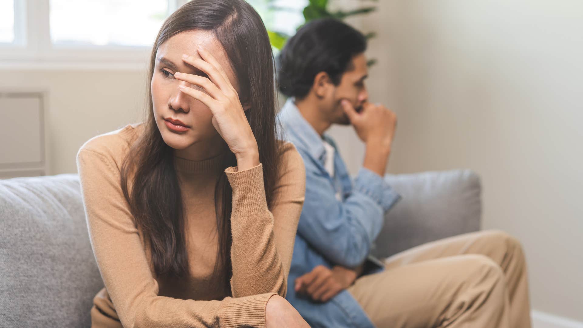 couple with personalities that are too much in conflict as relationship problem
