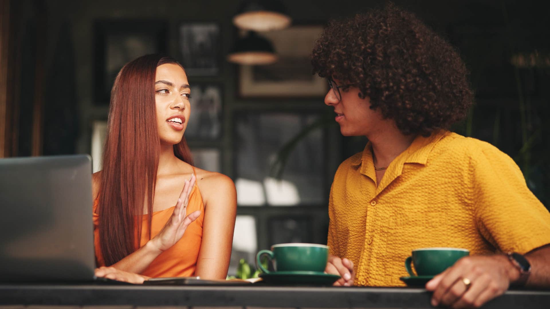 a woman asks how much money a man she just met makes