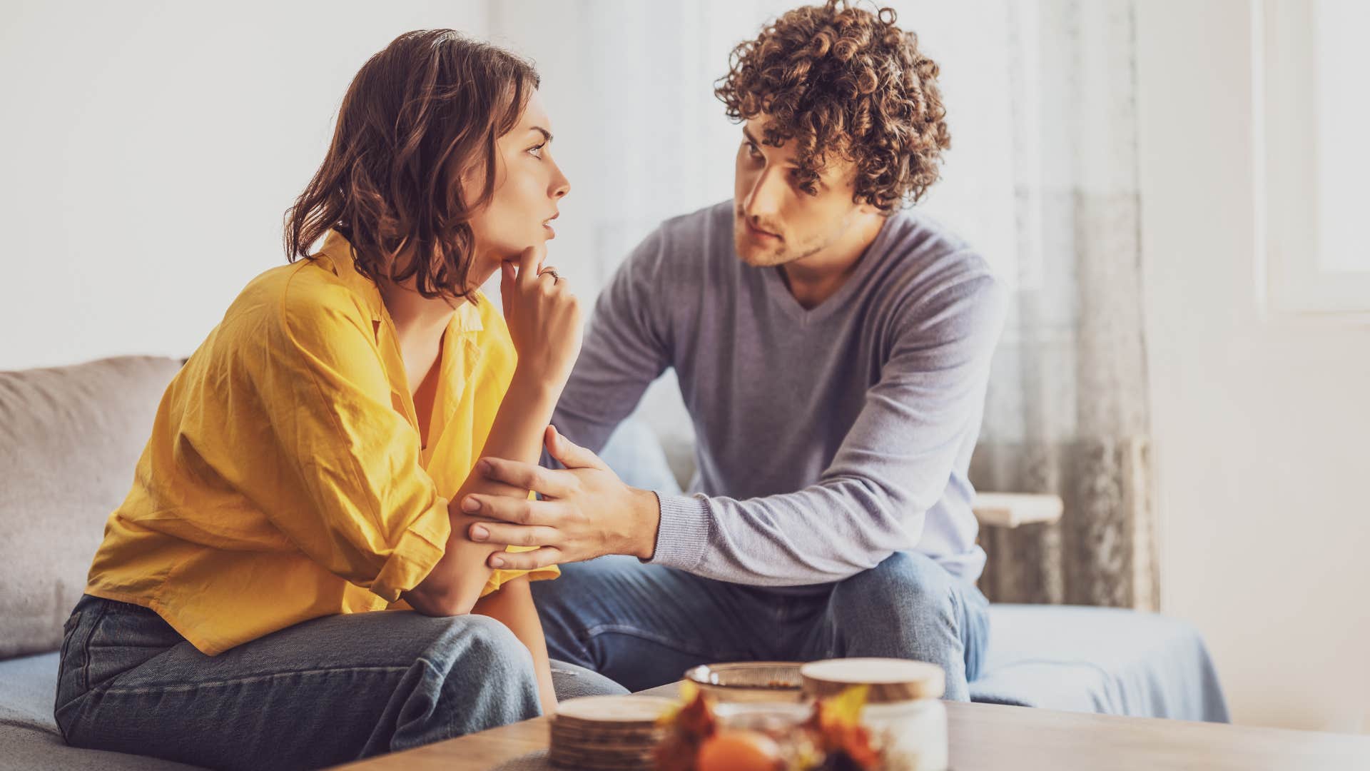 woman who is breaking free from people-pleaseing being honest