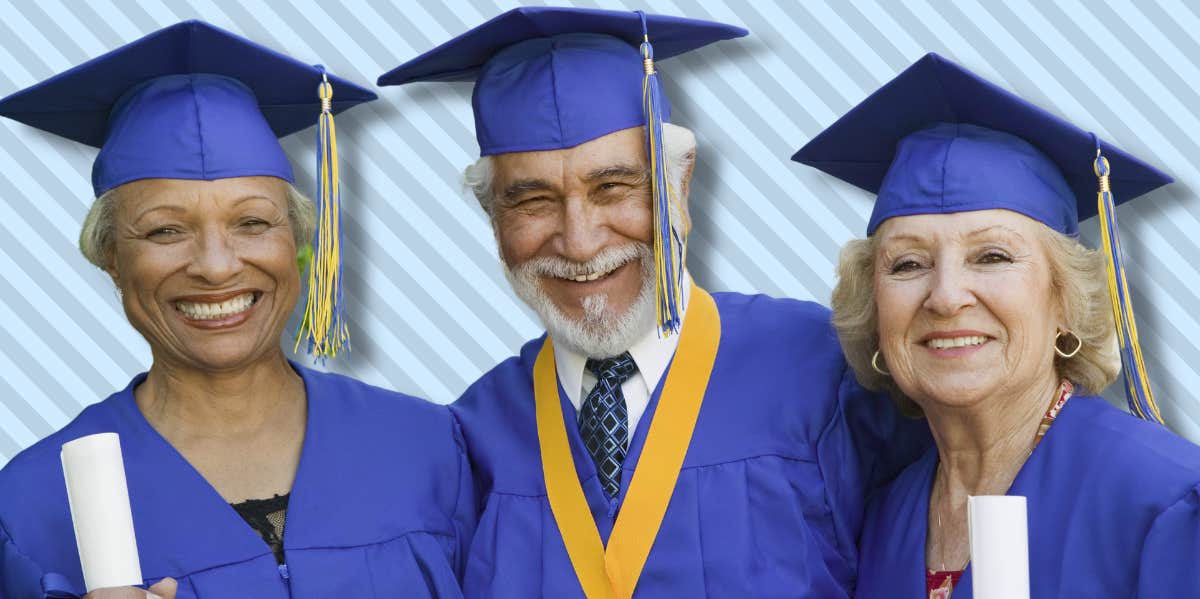 Boomers Are Going Back To College For Just $10 A Credit Meanwhile Young People Are Straddled With Debt From Outrageous Fees Seniors graduating