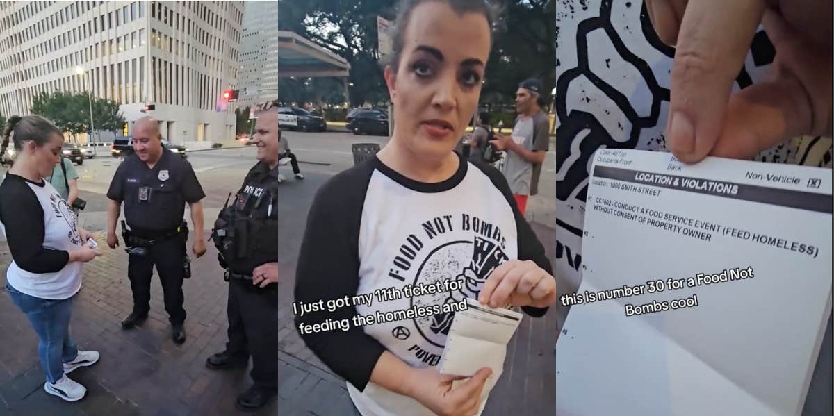Texas Volunteers Ticketed For Feeding The Homeless More Than 40 Times — For Up To $2K Each Time texas volunteers getting ticketed for feeding the homeless