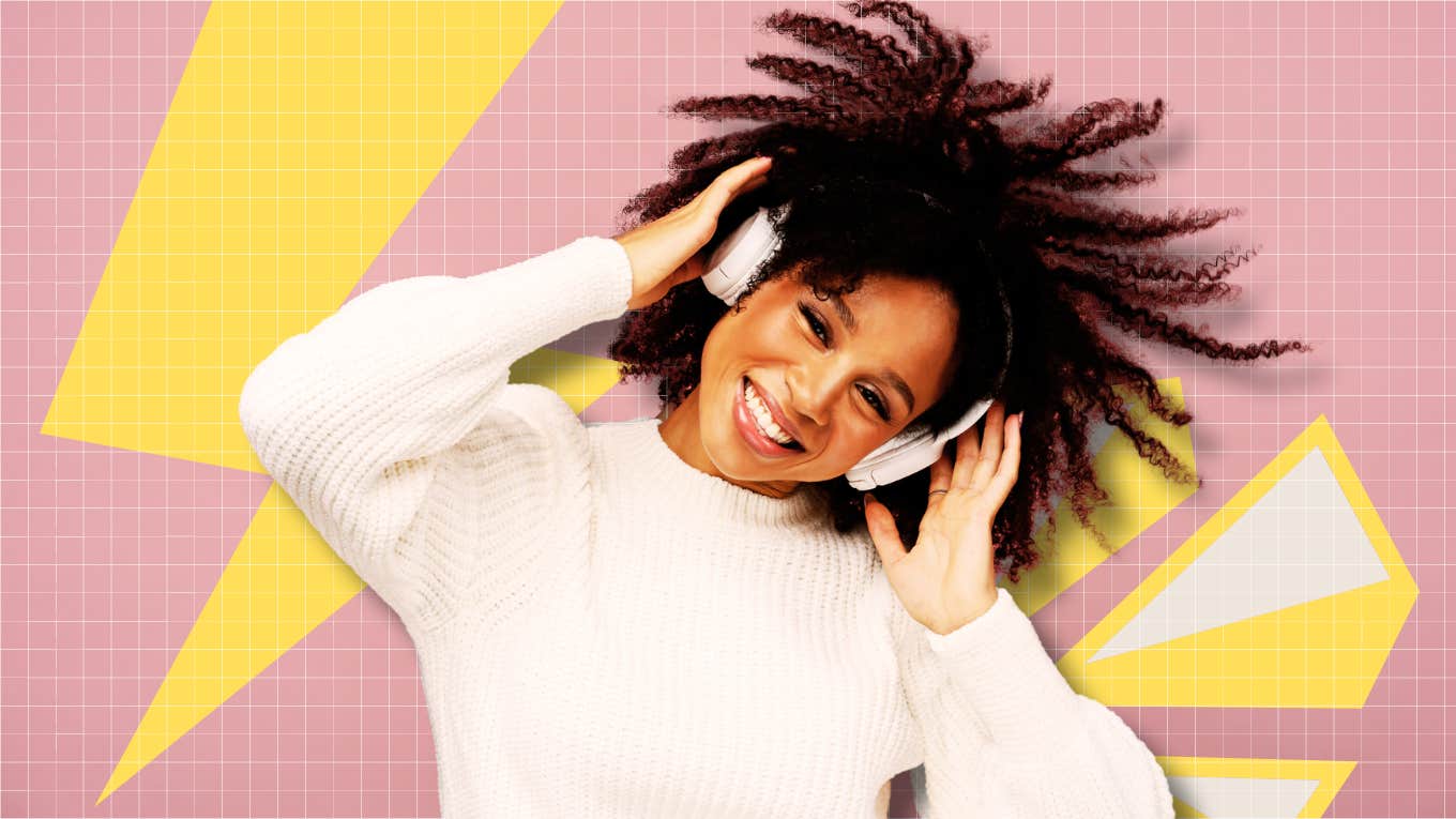 9 Tiny Energy Hacks To Steal From Wildly Productive People Energized woman dancing